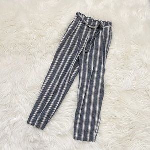 Abercrombie Belted Taper Pants